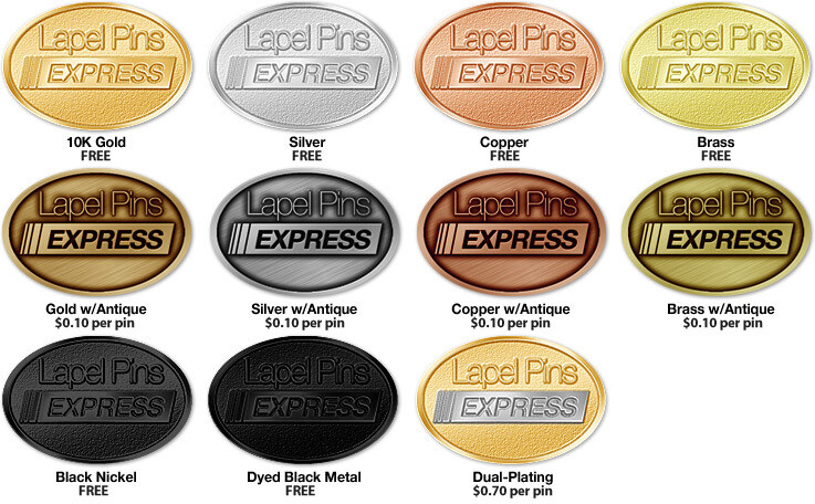 Metal Plating Options